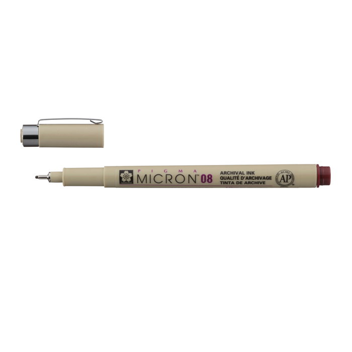 Sakura Pigma Micron 08 Borgoña 0.50 mm Sakura Pigma Micron 08 Borgoña 0.50 mm